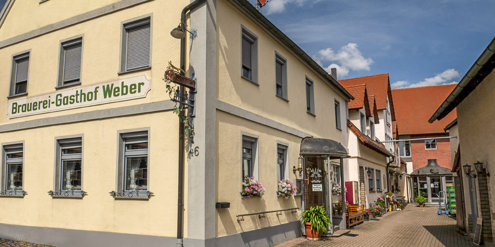 Brauereigasthof Weber in Röbersdorf bei Bamberg